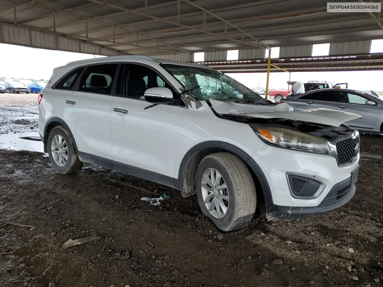 2016 Kia Sorento Lx VIN: 5XYPG4A5XGG094565 Lot: 64993414