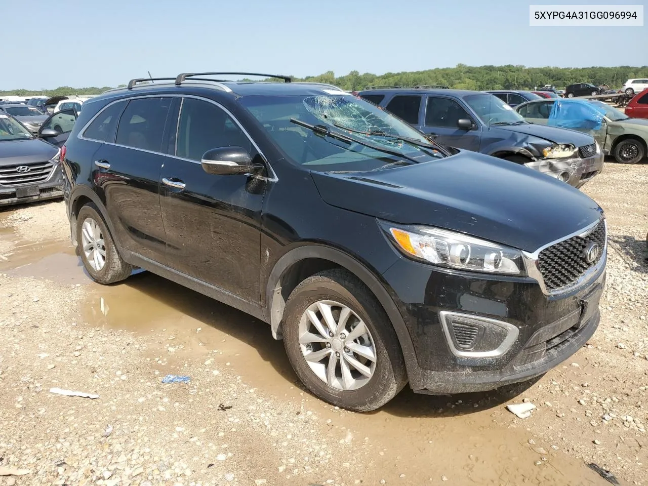 2016 Kia Sorento Lx VIN: 5XYPG4A31GG096994 Lot: 65566464