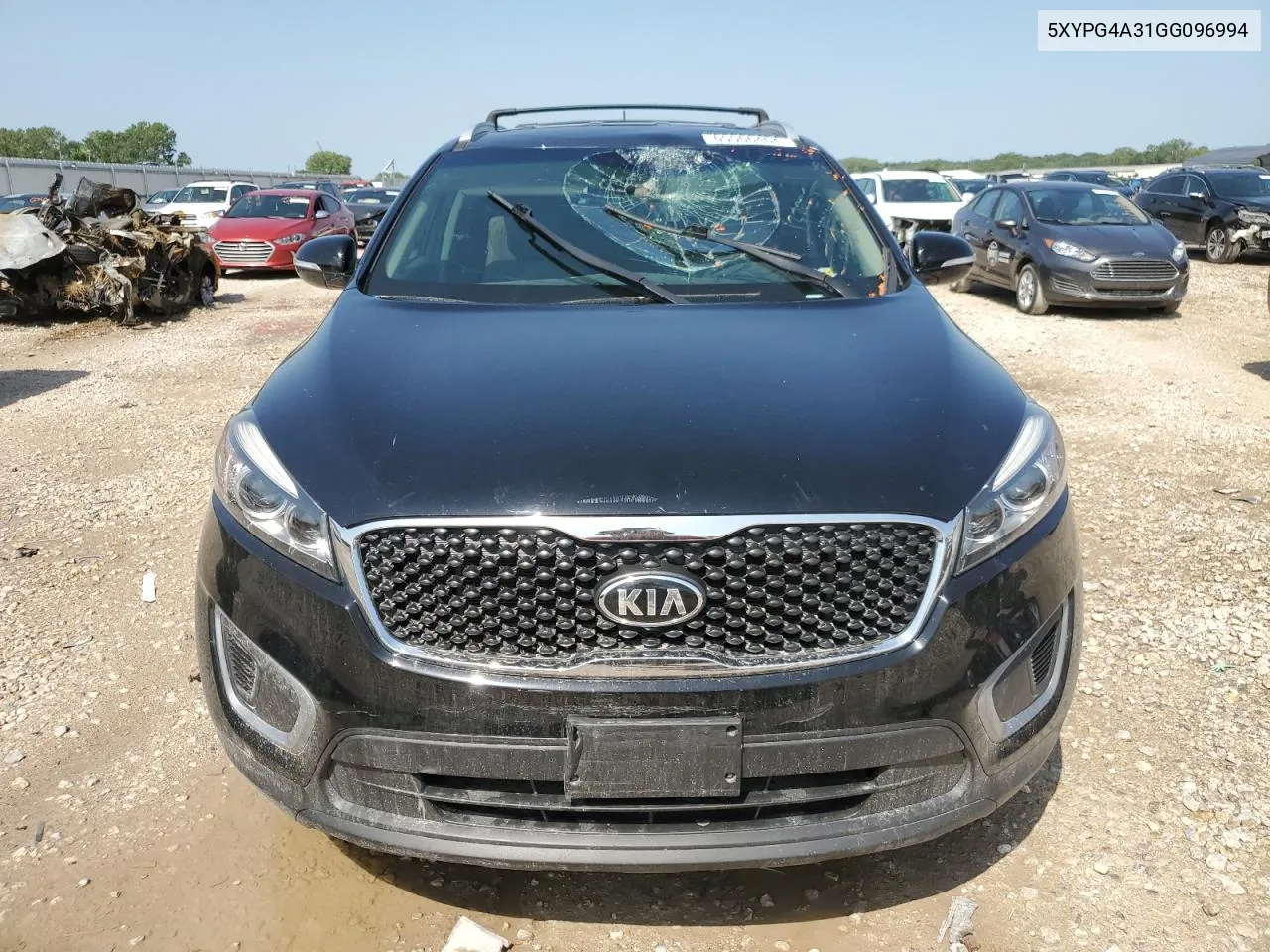 2016 Kia Sorento Lx VIN: 5XYPG4A31GG096994 Lot: 65566464