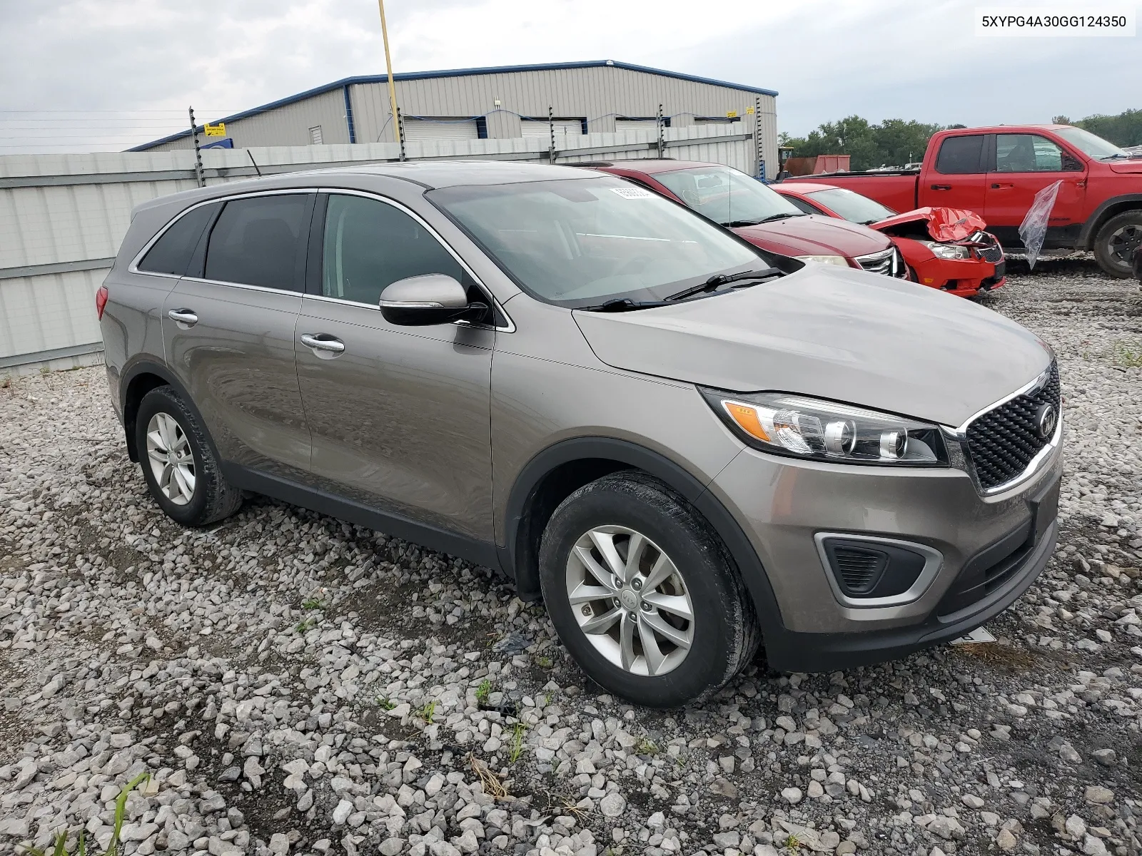 2016 Kia Sorento Lx VIN: 5XYPG4A30GG124350 Lot: 65608384