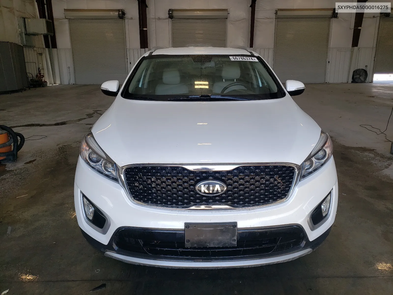 2016 Kia Sorento Ex VIN: 5XYPHDA50GG016275 Lot: 66786374