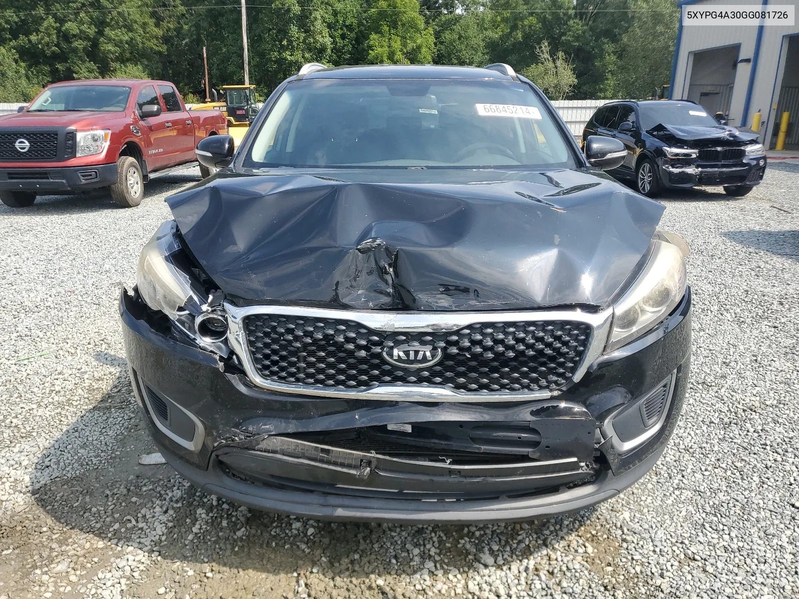 2016 Kia Sorento Lx VIN: 5XYPG4A30GG081726 Lot: 66845214