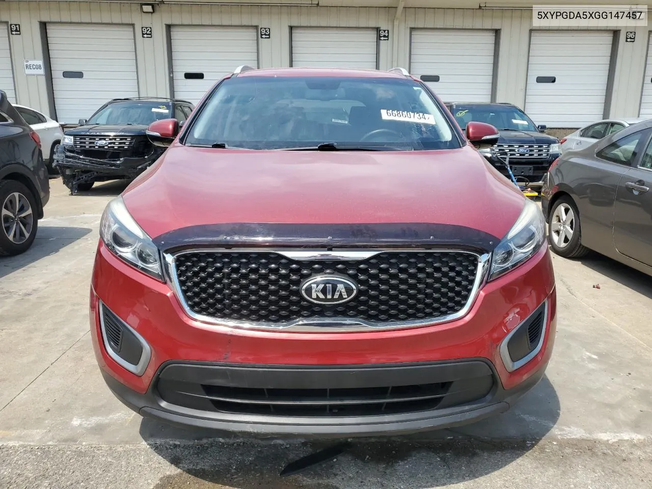 5XYPGDA5XGG147457 2016 Kia Sorento Lx