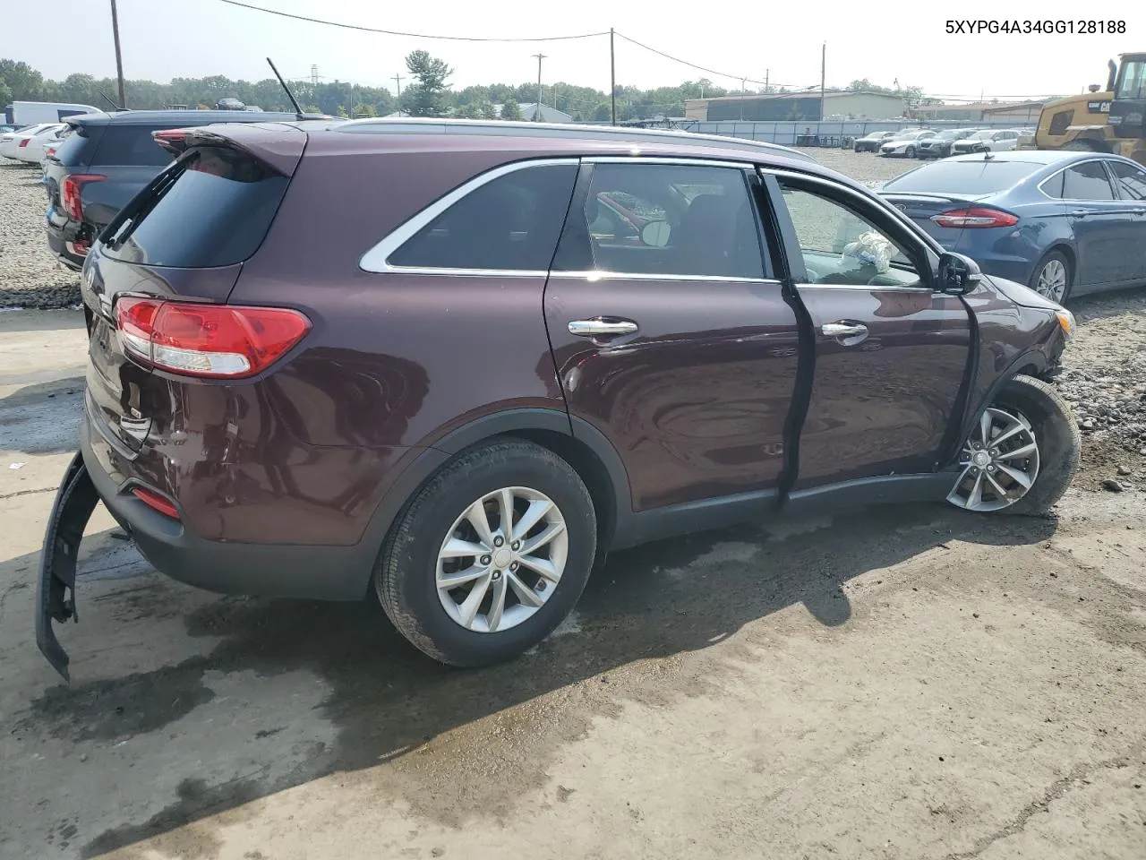 5XYPG4A34GG128188 2016 Kia Sorento Lx