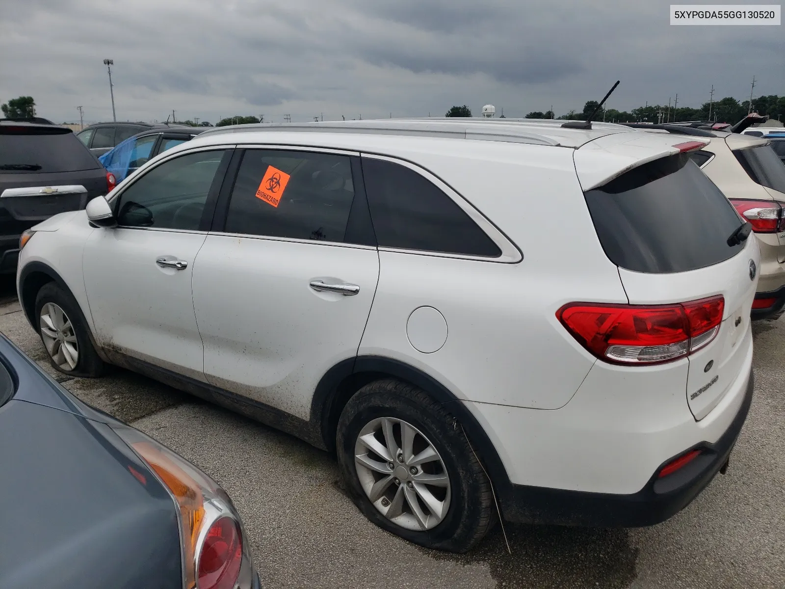 5XYPGDA55GG130520 2016 Kia Sorento Lx