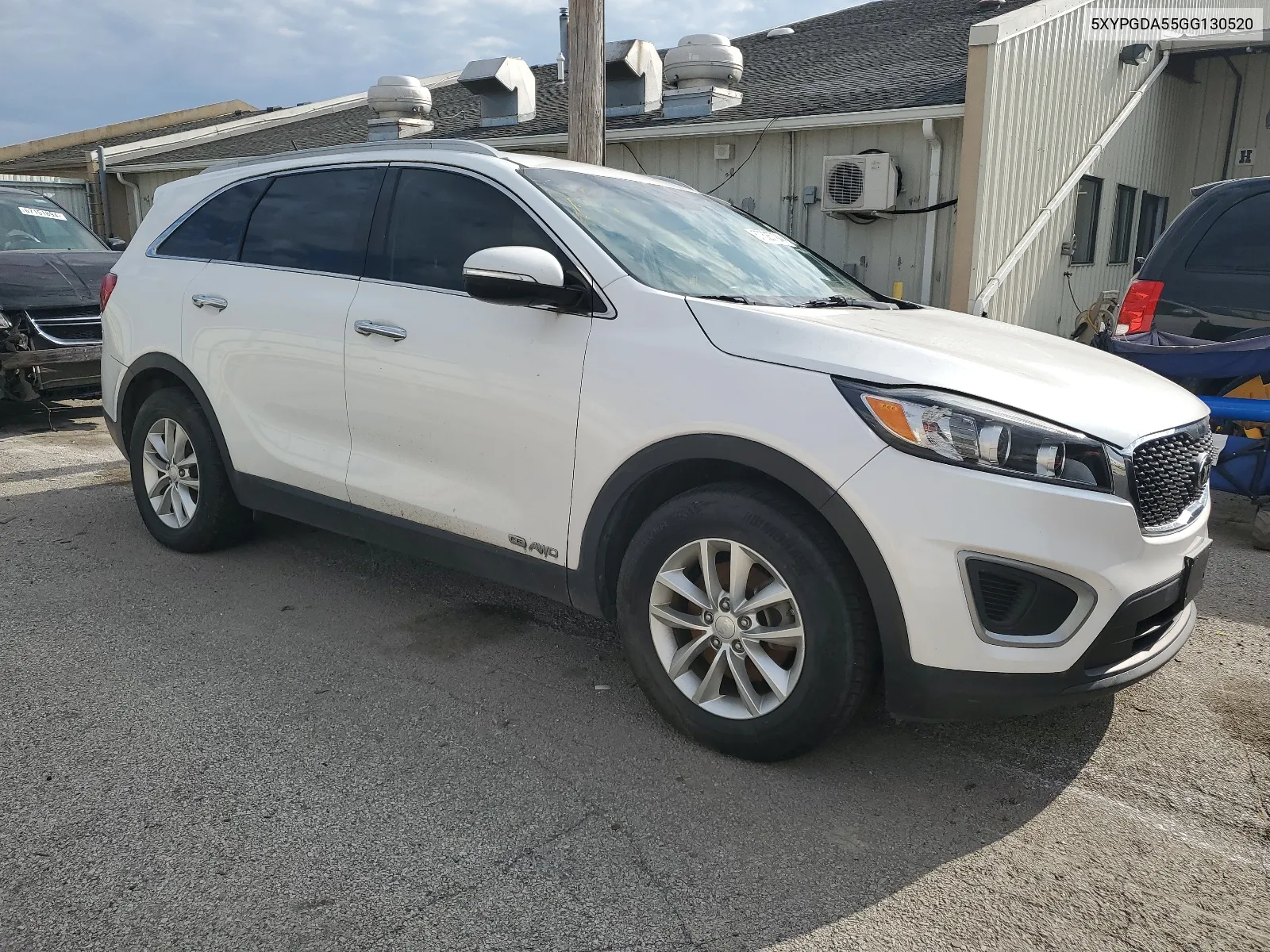 2016 Kia Sorento Lx VIN: 5XYPGDA55GG130520 Lot: 67325794