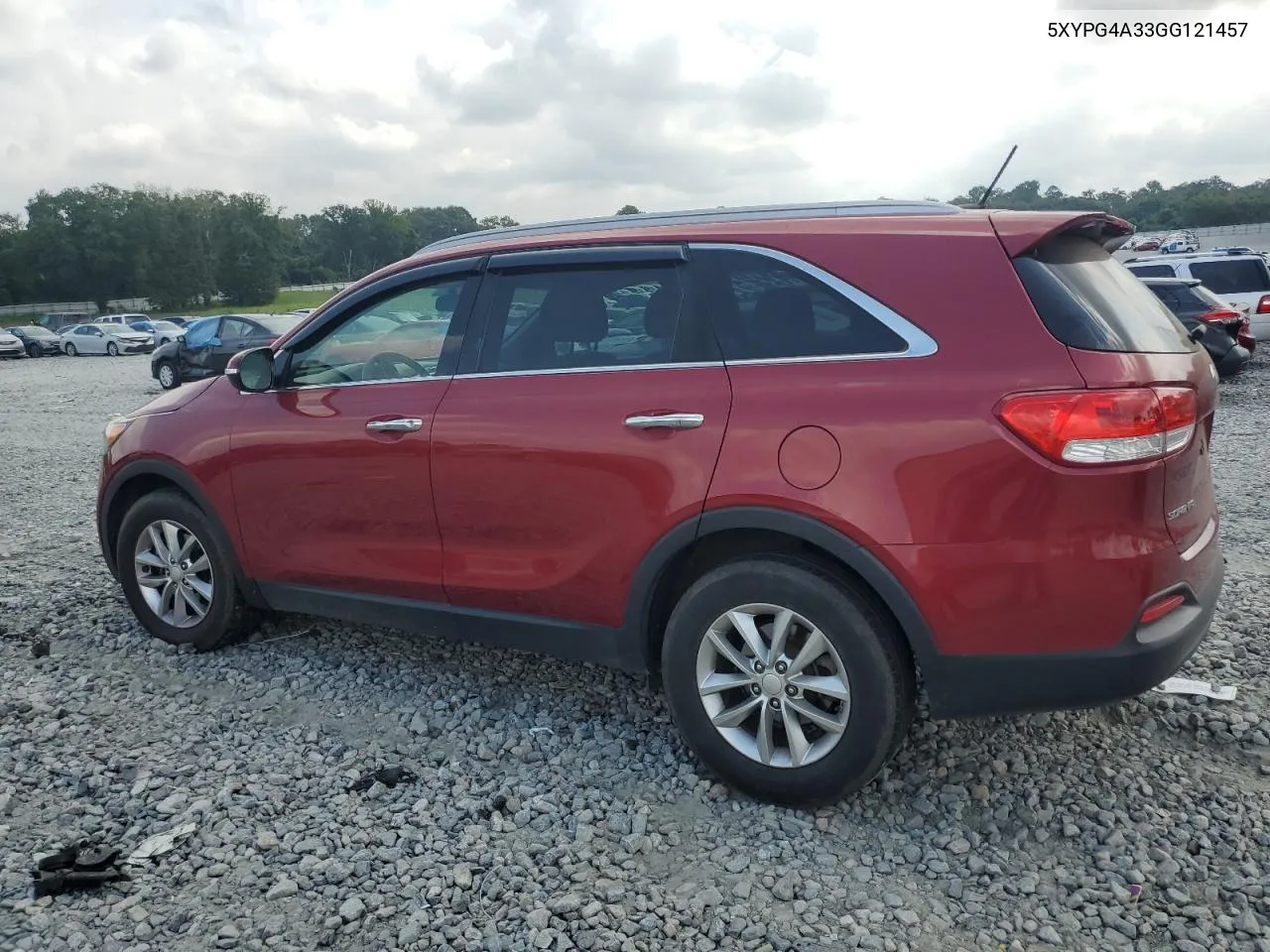 5XYPG4A33GG121457 2016 Kia Sorento Lx