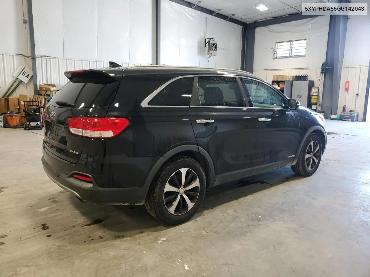 5XYPHDA56GG142043 2016 Kia Sorento Ex