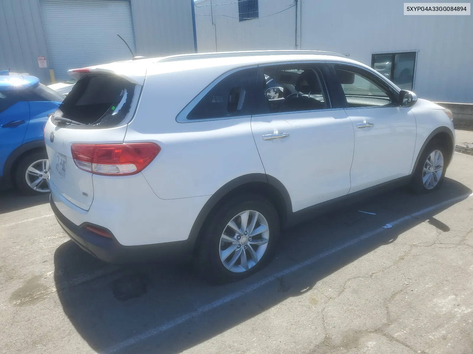 2016 Kia Sorento Lx VIN: 5XYPG4A33GG084894 Lot: 67975064