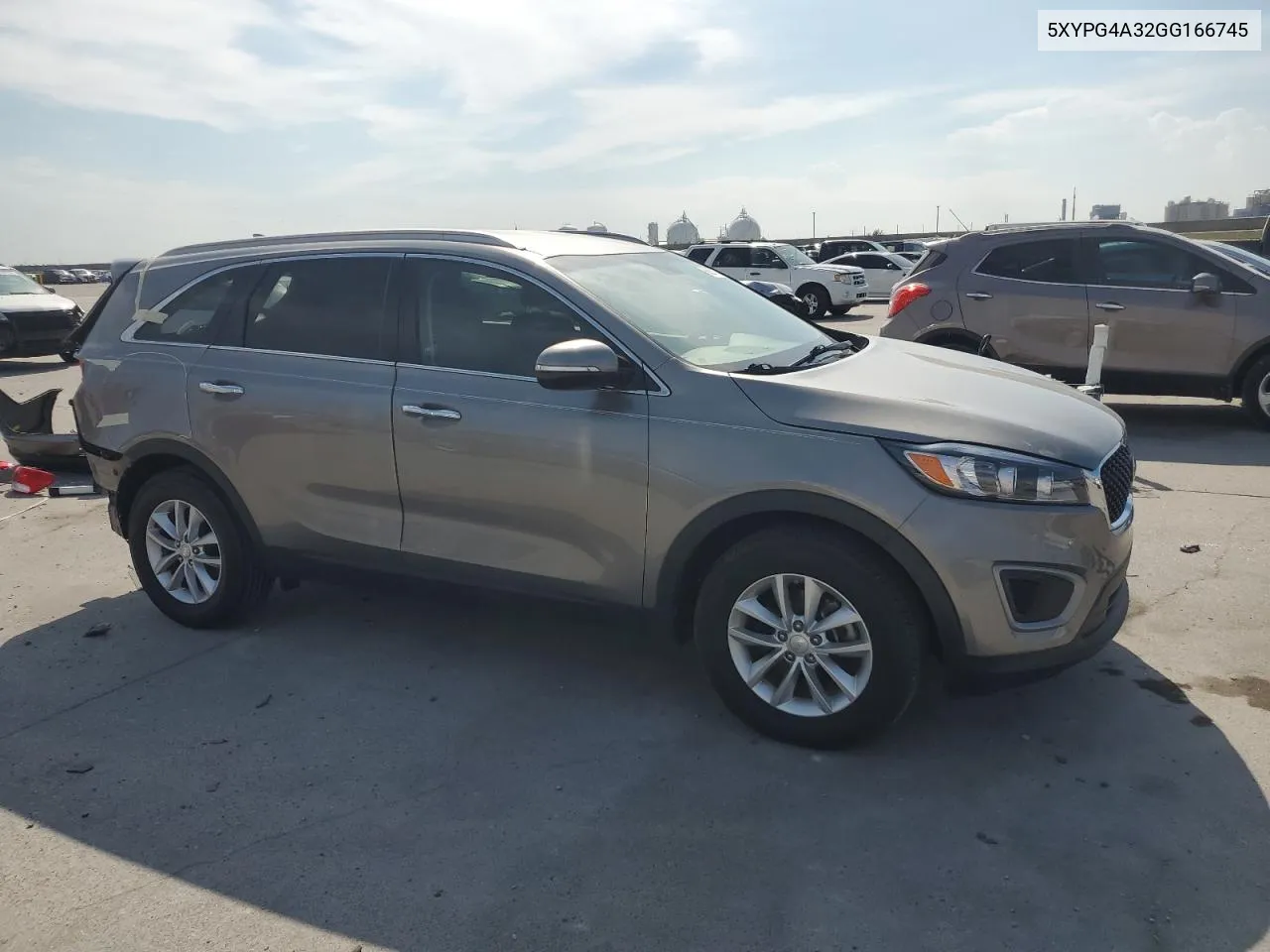 2016 Kia Sorento Lx VIN: 5XYPG4A32GG166745 Lot: 68251654