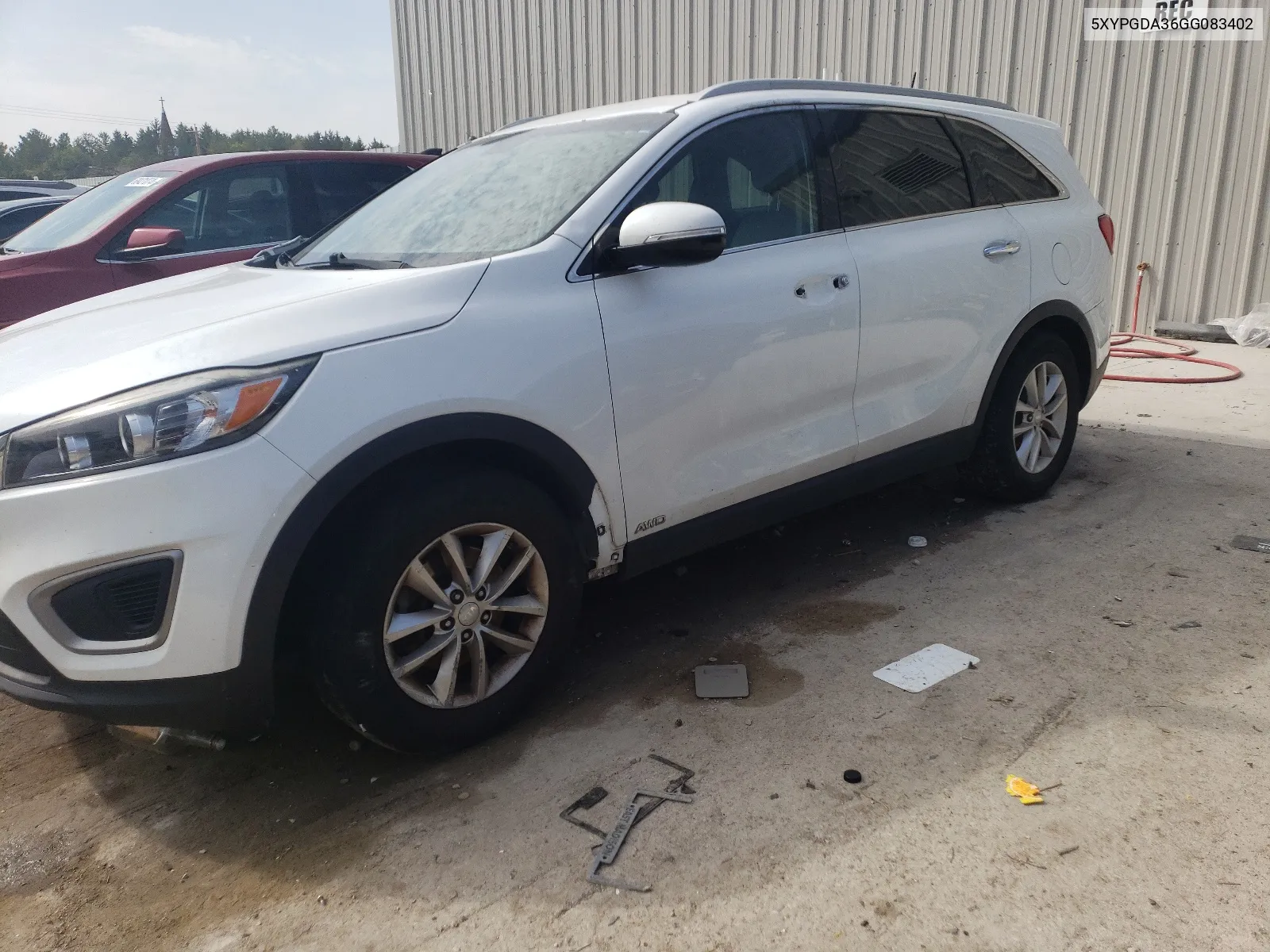 2016 Kia Sorento Lx VIN: 5XYPGDA36GG083402 Lot: 68333314