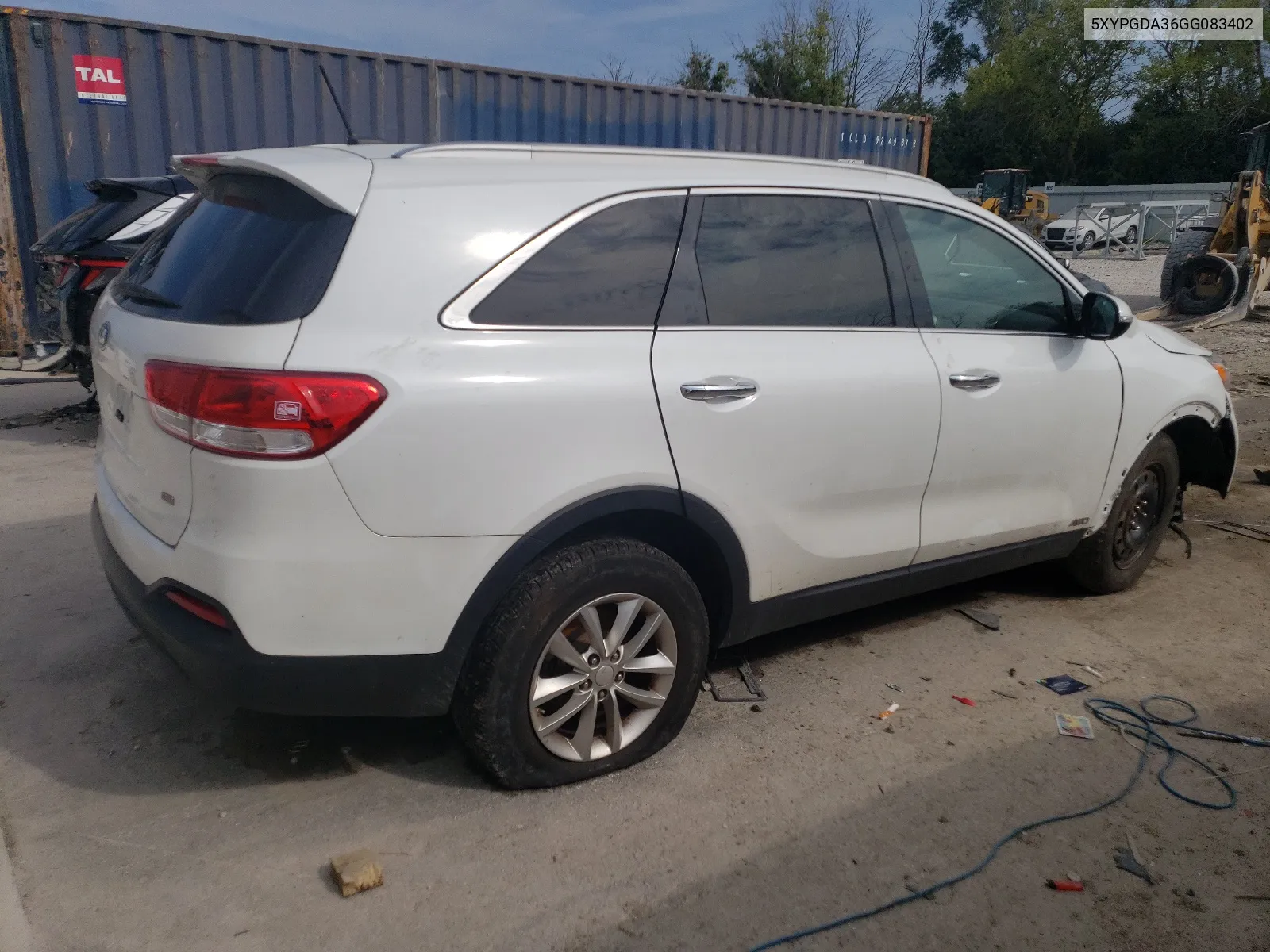 2016 Kia Sorento Lx VIN: 5XYPGDA36GG083402 Lot: 68333314