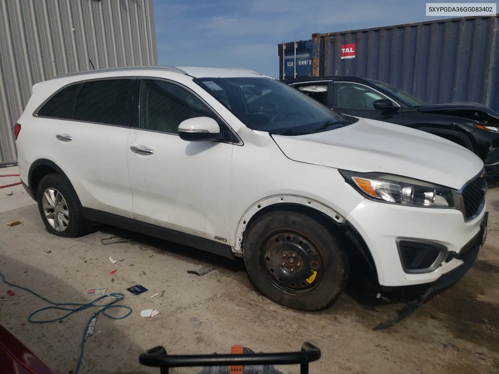 2016 Kia Sorento Lx VIN: 5XYPGDA36GG083402 Lot: 68333314