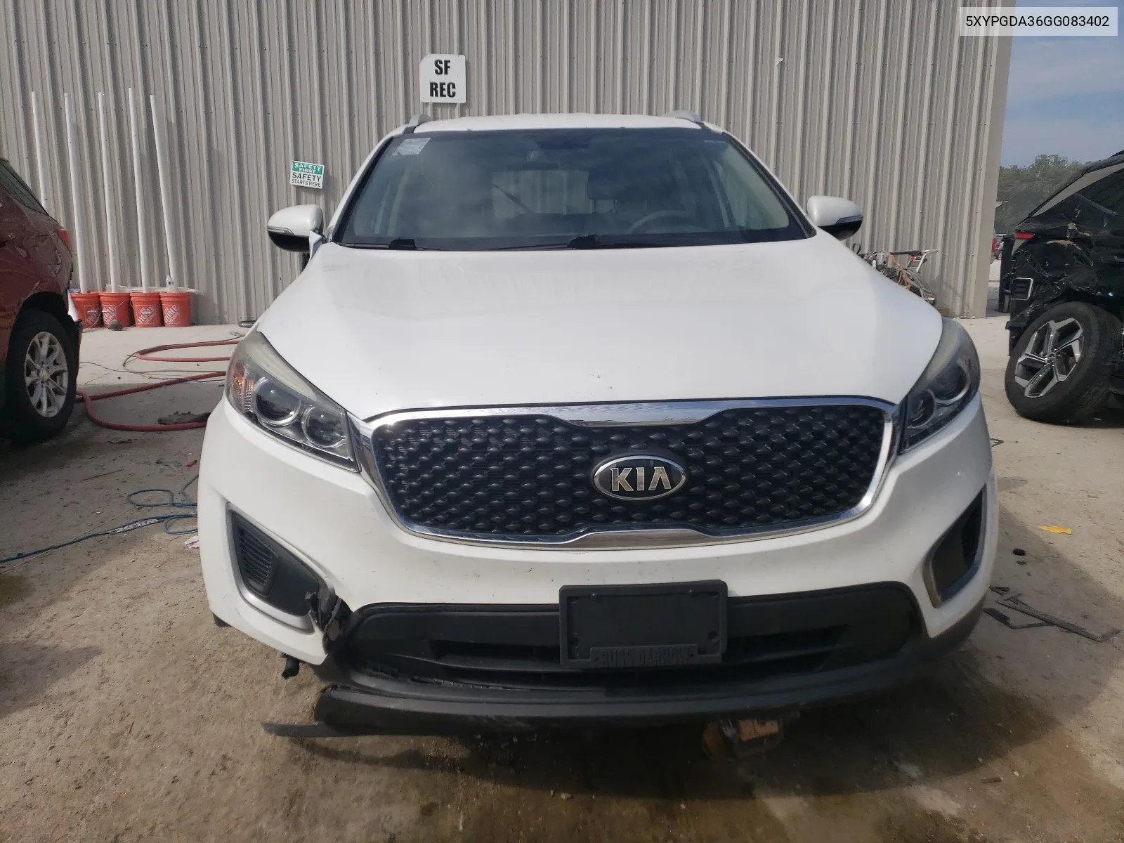 2016 Kia Sorento Lx VIN: 5XYPGDA36GG083402 Lot: 68333314