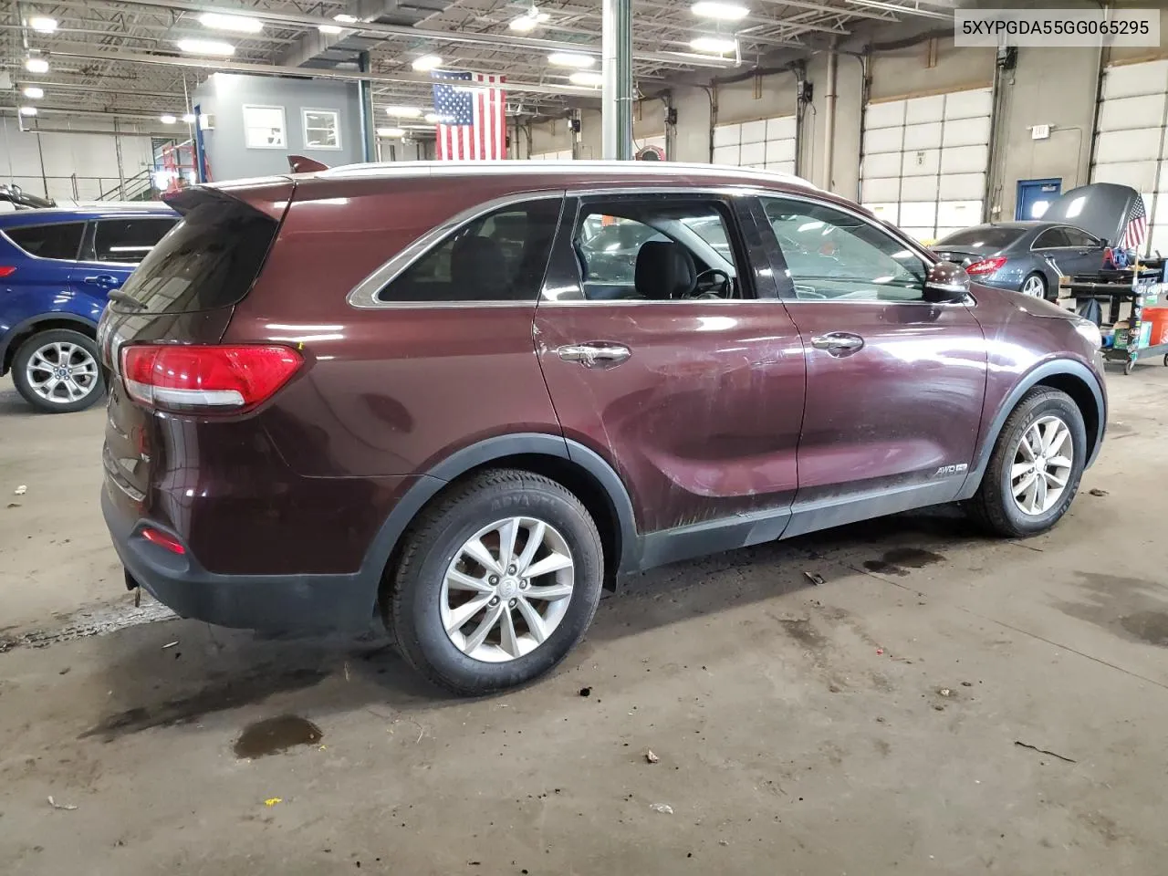 2016 Kia Sorento Lx VIN: 5XYPGDA55GG065295 Lot: 68371764