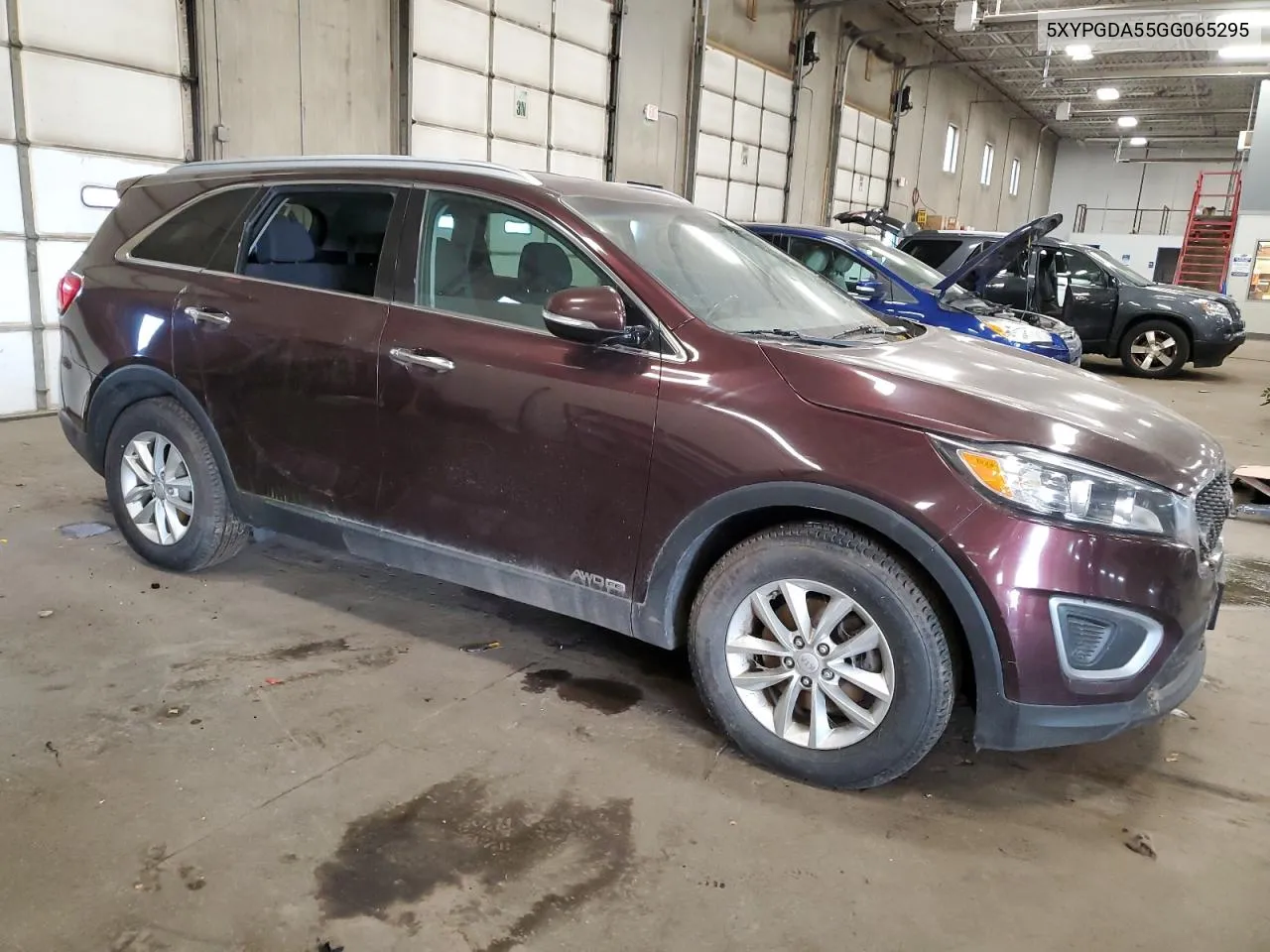 2016 Kia Sorento Lx VIN: 5XYPGDA55GG065295 Lot: 68371764