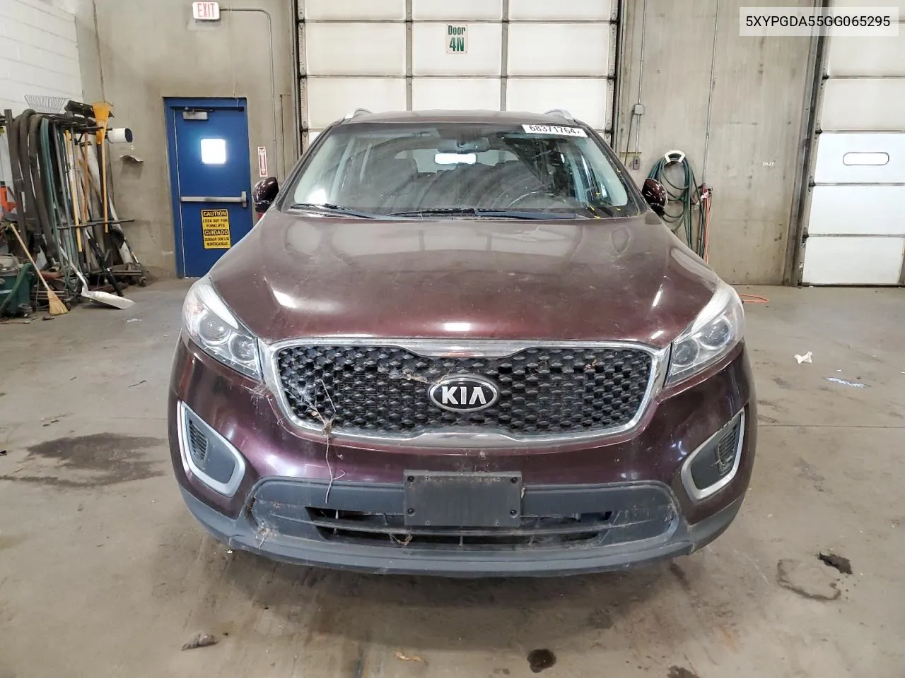 2016 Kia Sorento Lx VIN: 5XYPGDA55GG065295 Lot: 68371764