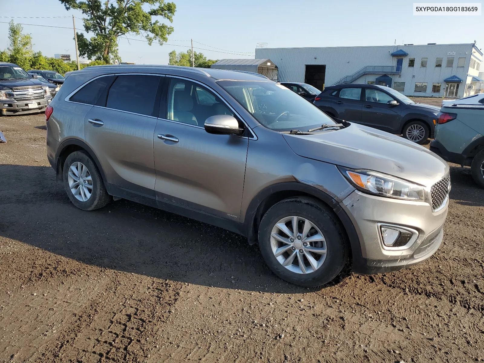 2016 Kia Sorento Lx VIN: 5XYPGDA18GG183659 Lot: 68532634