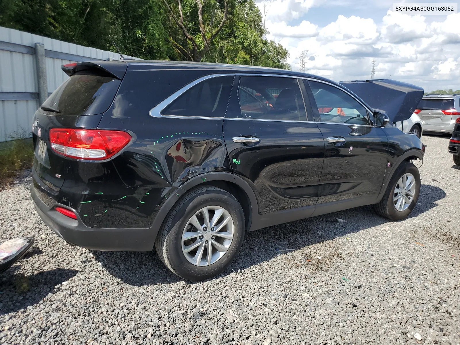 2016 Kia Sorento Lx VIN: 5XYPG4A30GG163052 Lot: 68539284