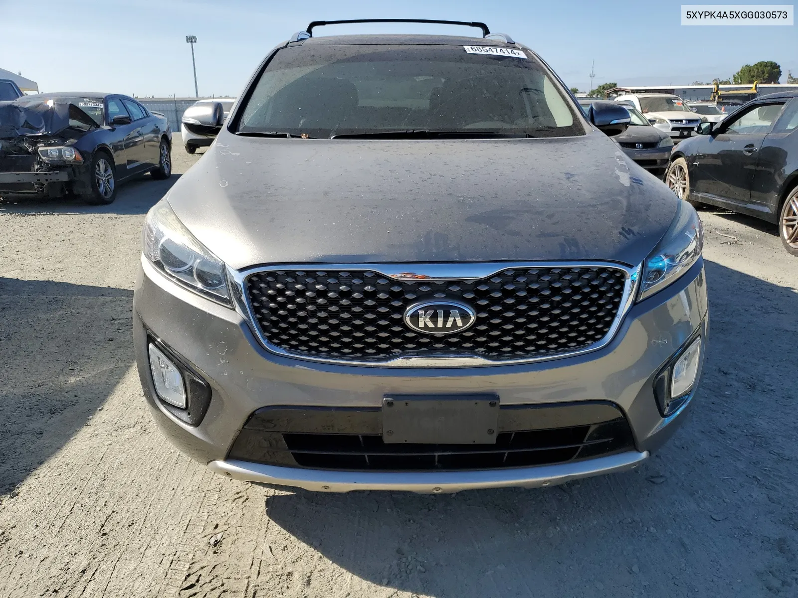 5XYPK4A5XGG030573 2016 Kia Sorento Sx