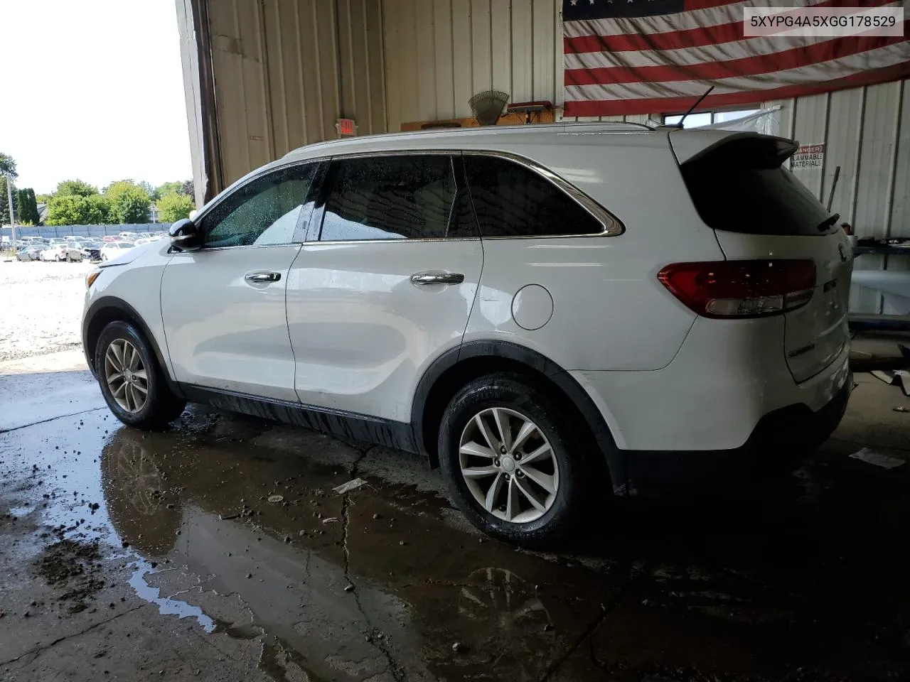 2016 Kia Sorento Lx VIN: 5XYPG4A5XGG178529 Lot: 68604584