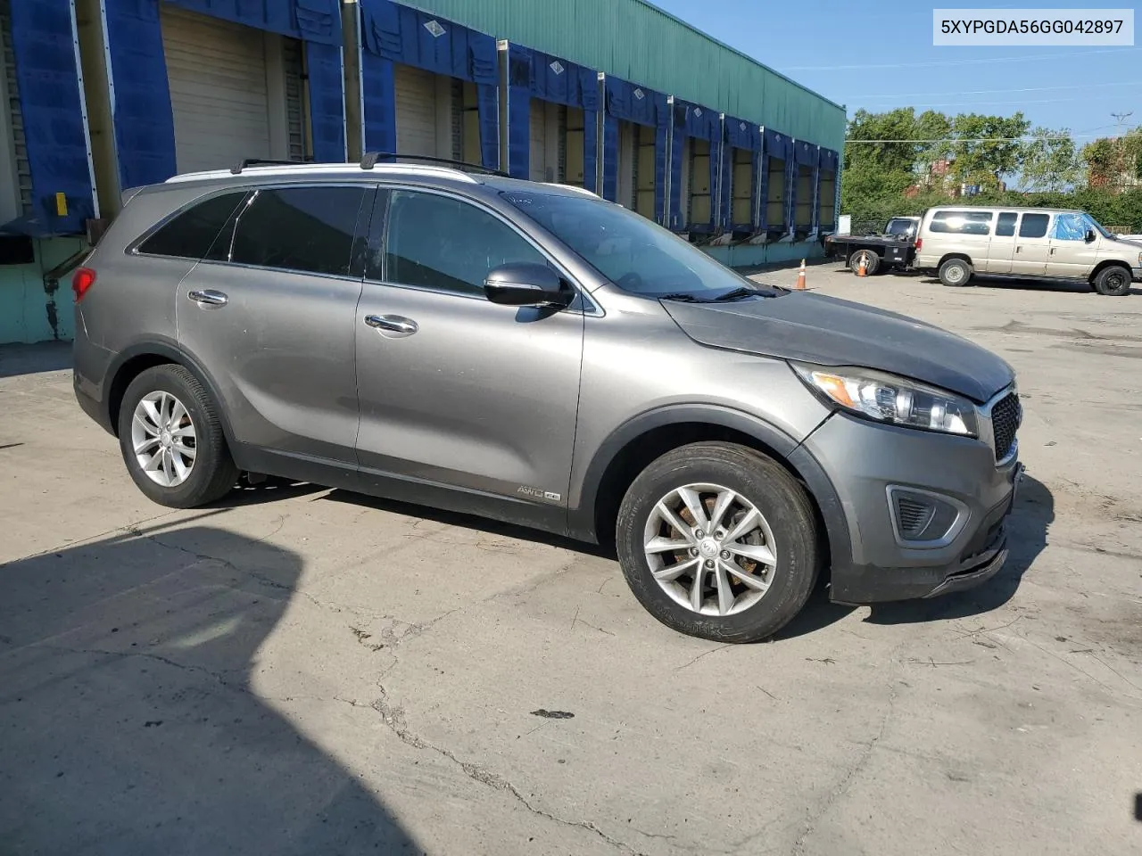 2016 Kia Sorento Lx VIN: 5XYPGDA56GG042897 Lot: 68752914