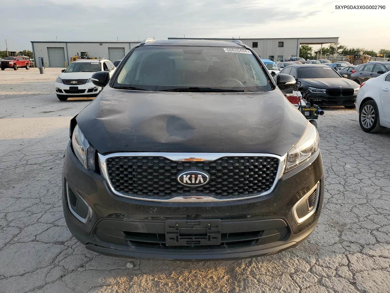 2016 Kia Sorento Lx VIN: 5XYPGDA3XGG002790 Lot: 68826494