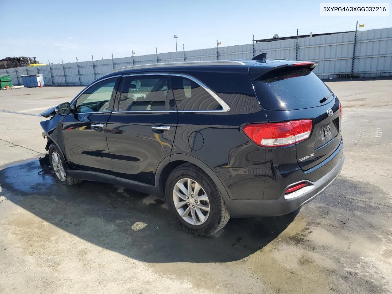 5XYPG4A3XGG037216 2016 Kia Sorento Lx