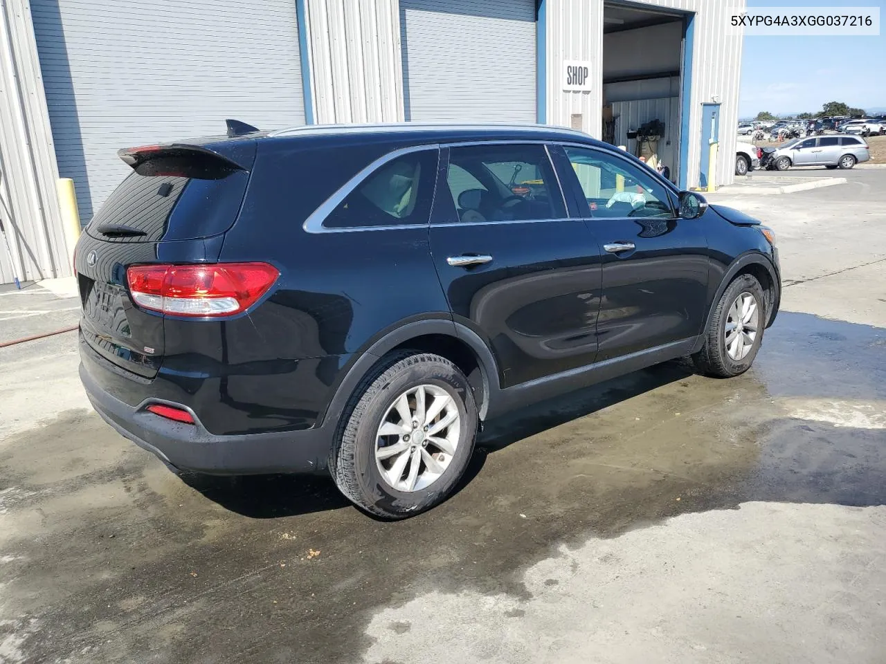 2016 Kia Sorento Lx VIN: 5XYPG4A3XGG037216 Lot: 68936394