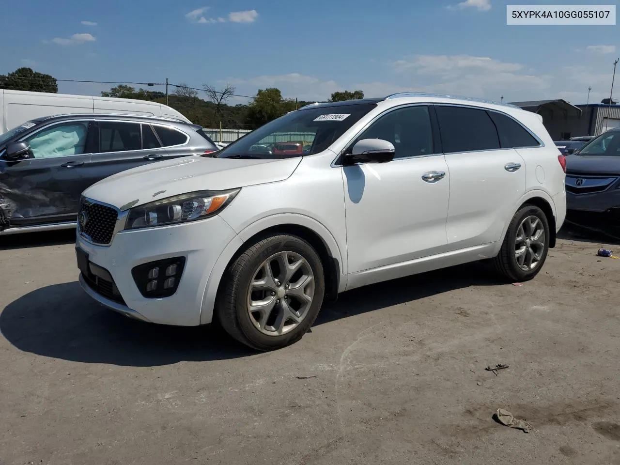 5XYPK4A10GG055107 2016 Kia Sorento Sx