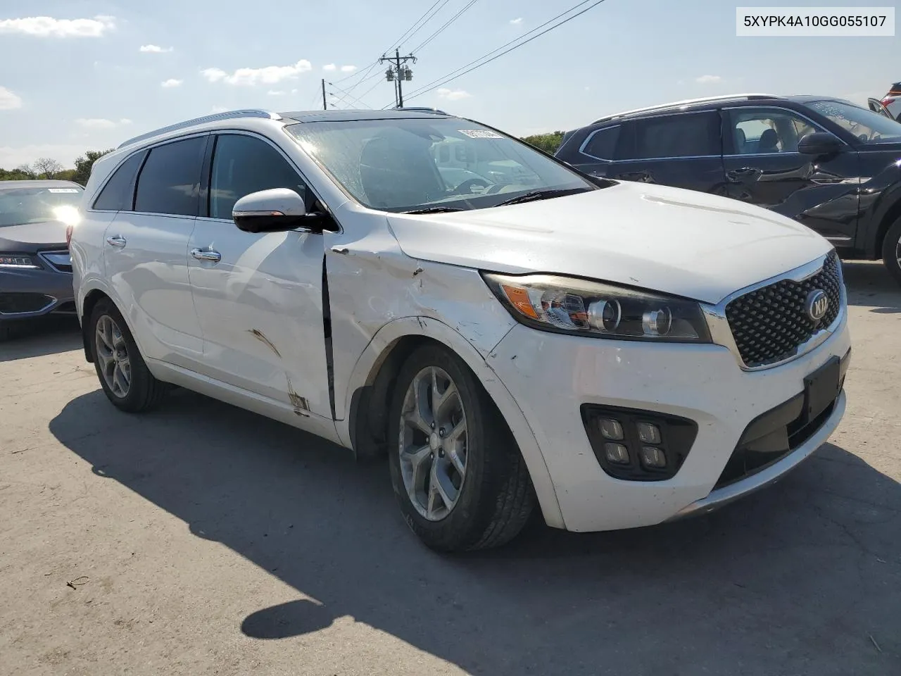 5XYPK4A10GG055107 2016 Kia Sorento Sx