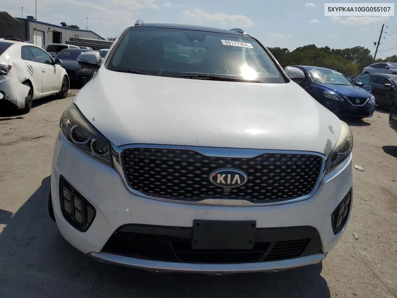 5XYPK4A10GG055107 2016 Kia Sorento Sx