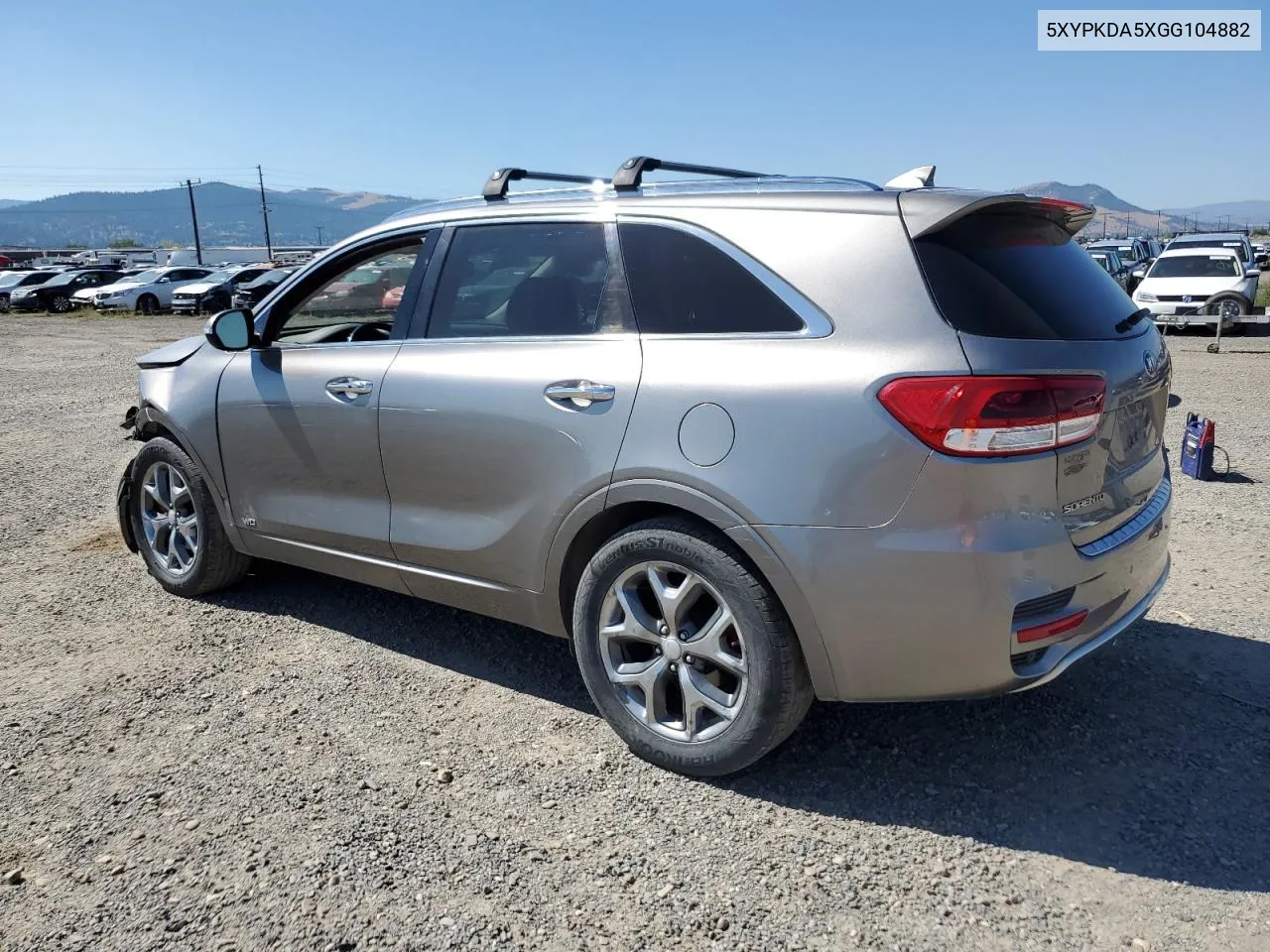 5XYPKDA5XGG104882 2016 Kia Sorento Sx