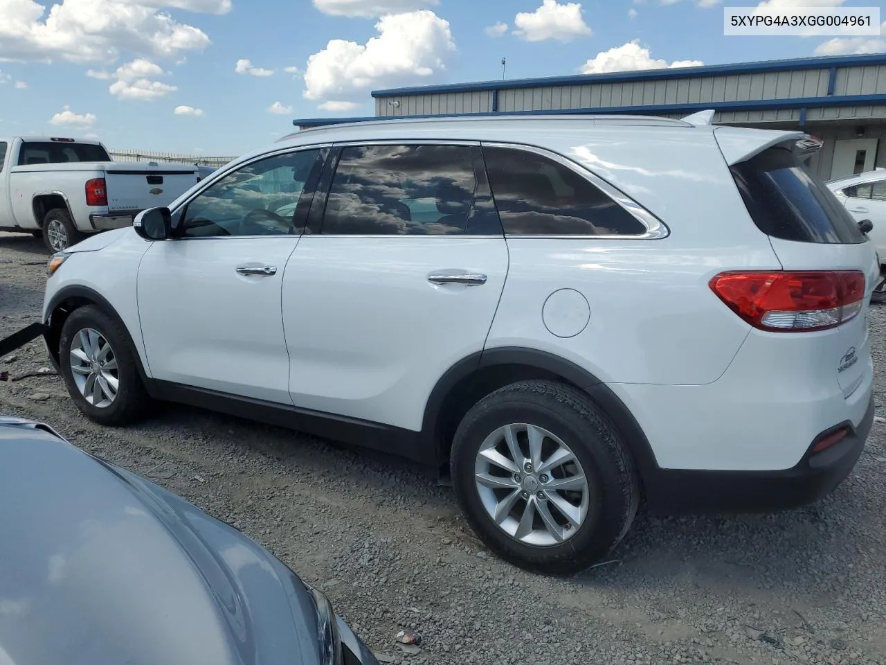 2016 Kia Sorento Lx VIN: 5XYPG4A3XGG004961 Lot: 69687354