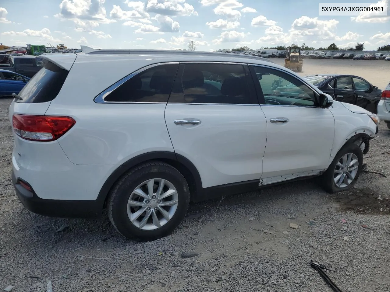 2016 Kia Sorento Lx VIN: 5XYPG4A3XGG004961 Lot: 69687354