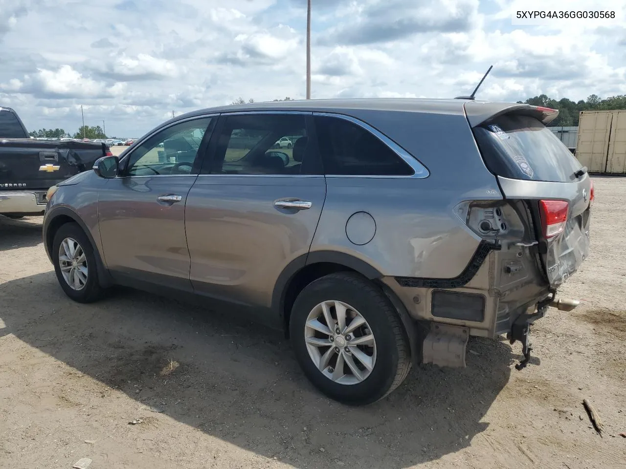 2016 Kia Sorento Lx VIN: 5XYPG4A36GG030568 Lot: 69772114