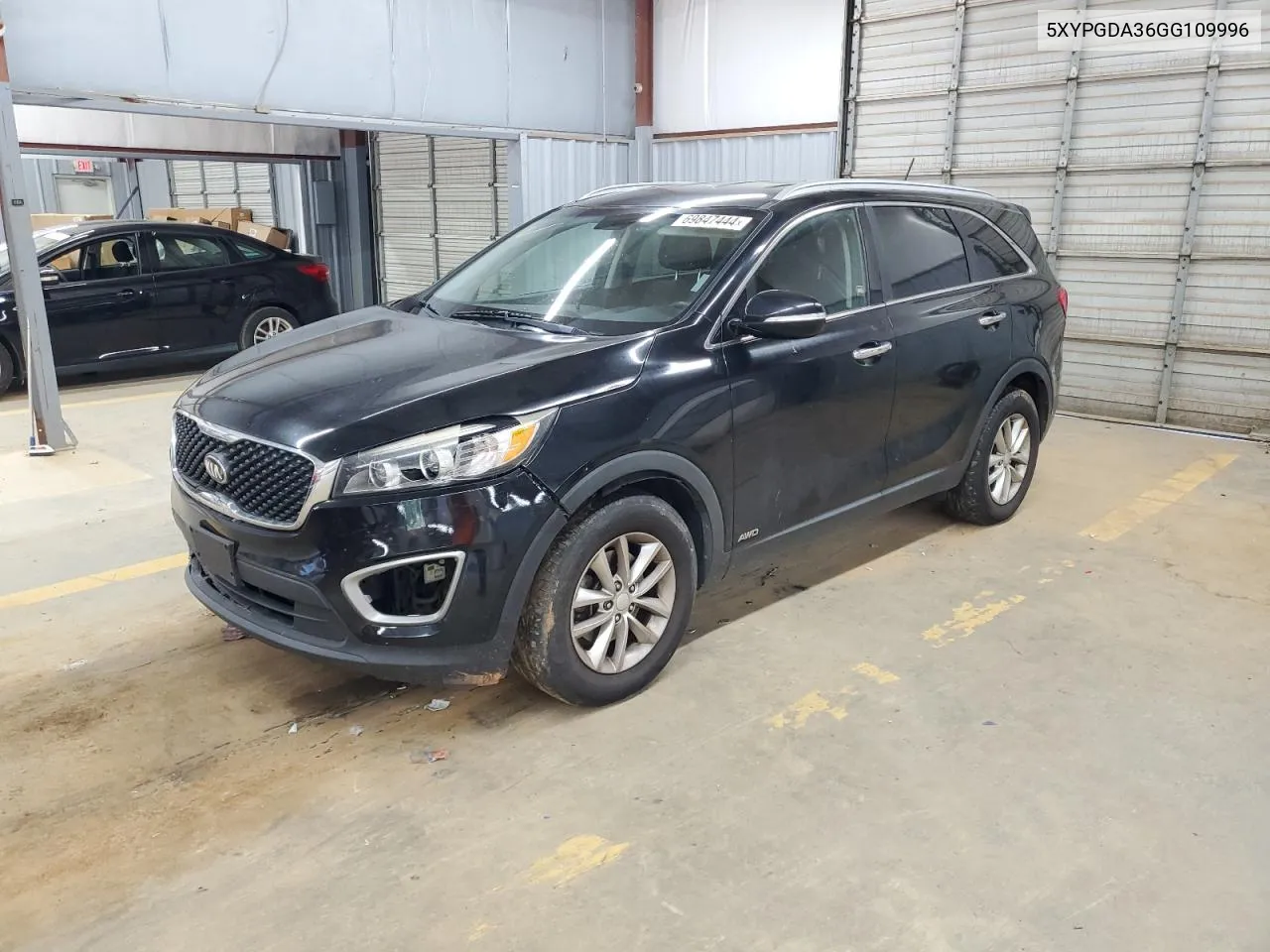 2016 Kia Sorento Lx VIN: 5XYPGDA36GG109996 Lot: 69847444