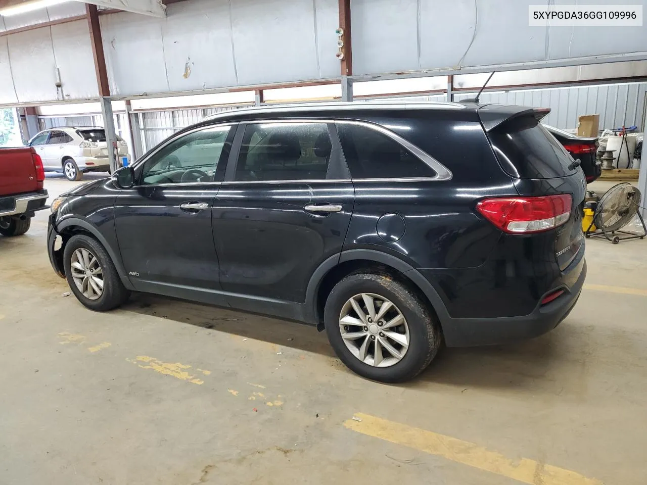 2016 Kia Sorento Lx VIN: 5XYPGDA36GG109996 Lot: 69847444