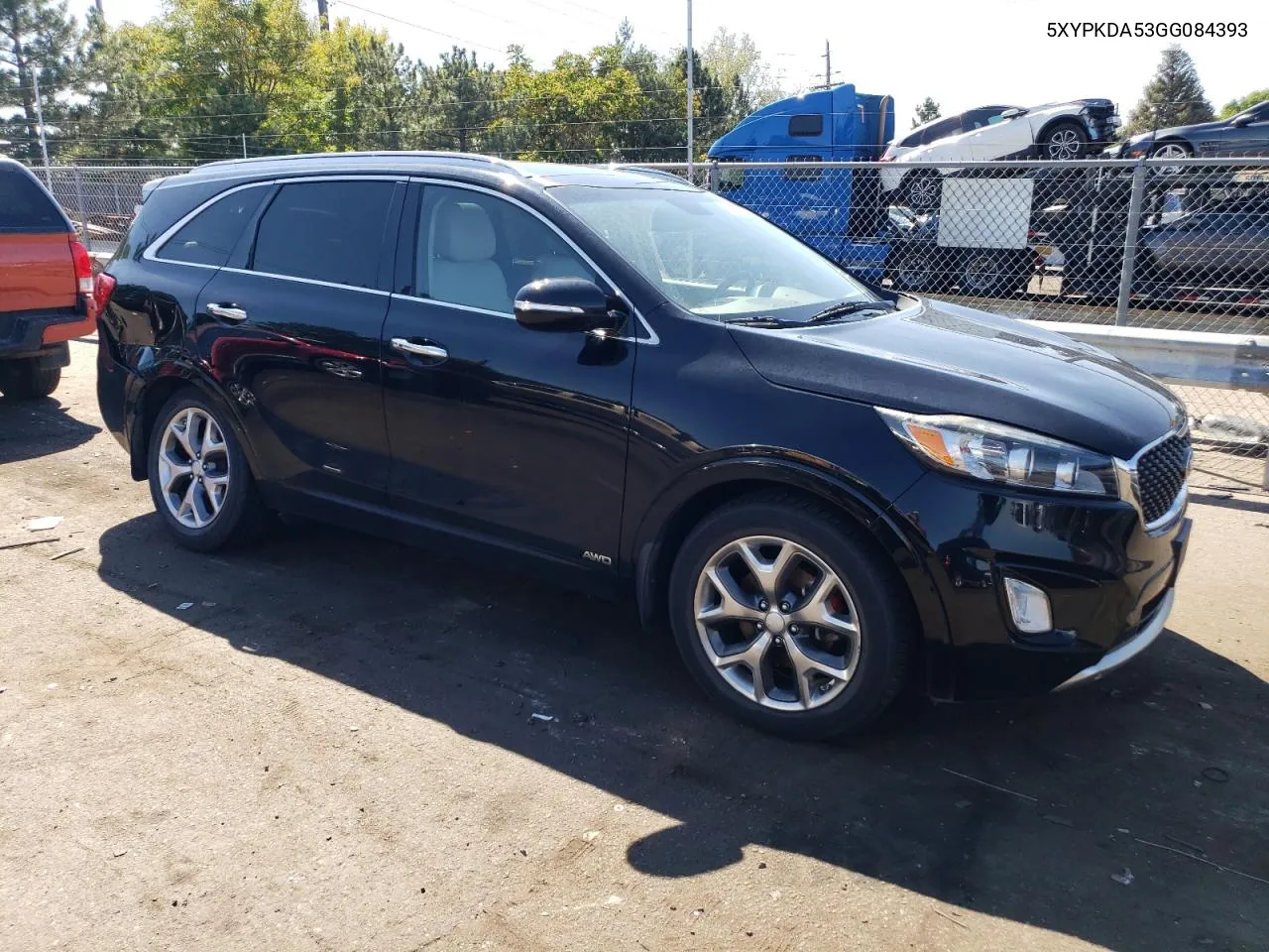 2016 Kia Sorento Sx VIN: 5XYPKDA53GG084393 Lot: 69898574