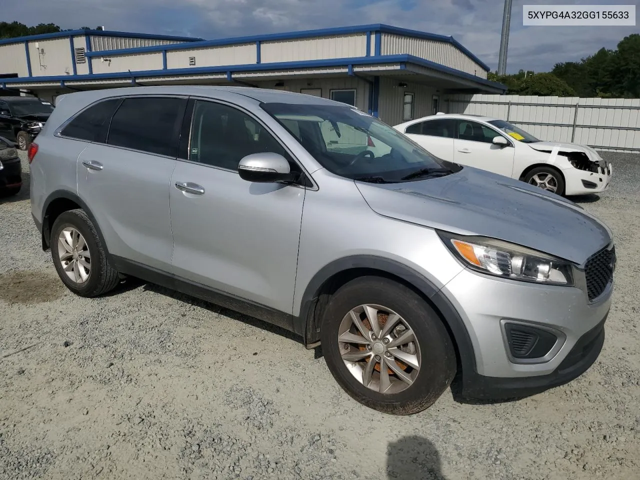 5XYPG4A32GG155633 2016 Kia Sorento Lx