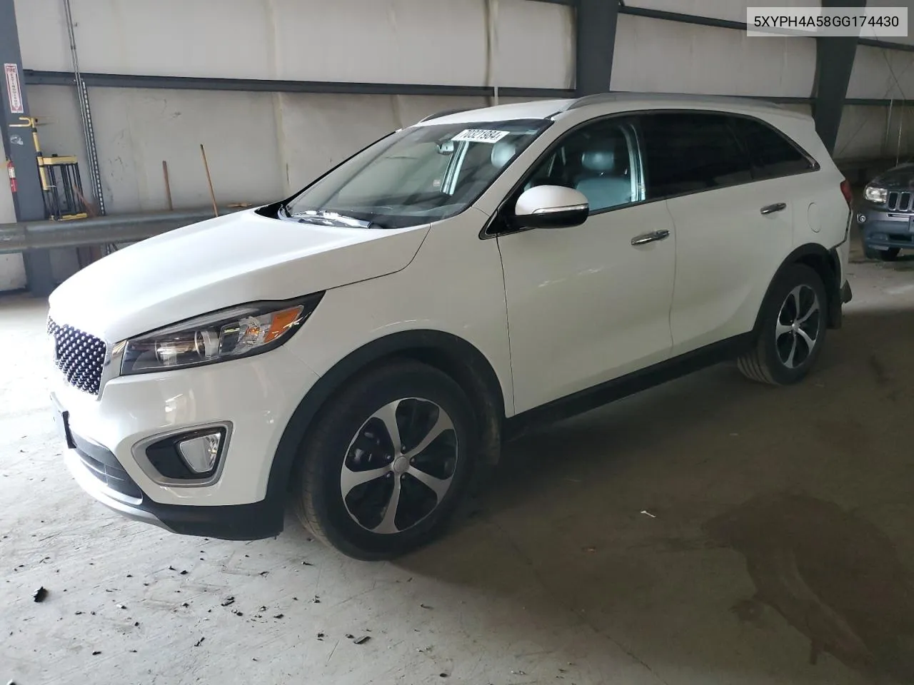 2016 Kia Sorento Ex VIN: 5XYPH4A58GG174430 Lot: 70321984