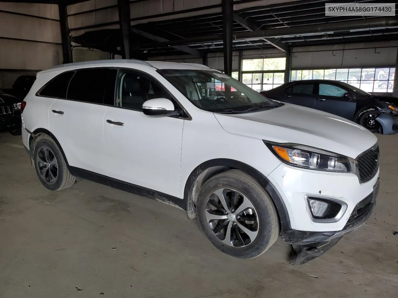 2016 Kia Sorento Ex VIN: 5XYPH4A58GG174430 Lot: 70321984