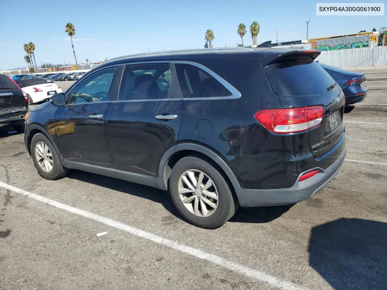 2016 Kia Sorento Lx VIN: 5XYPG4A30GG061900 Lot: 70535754