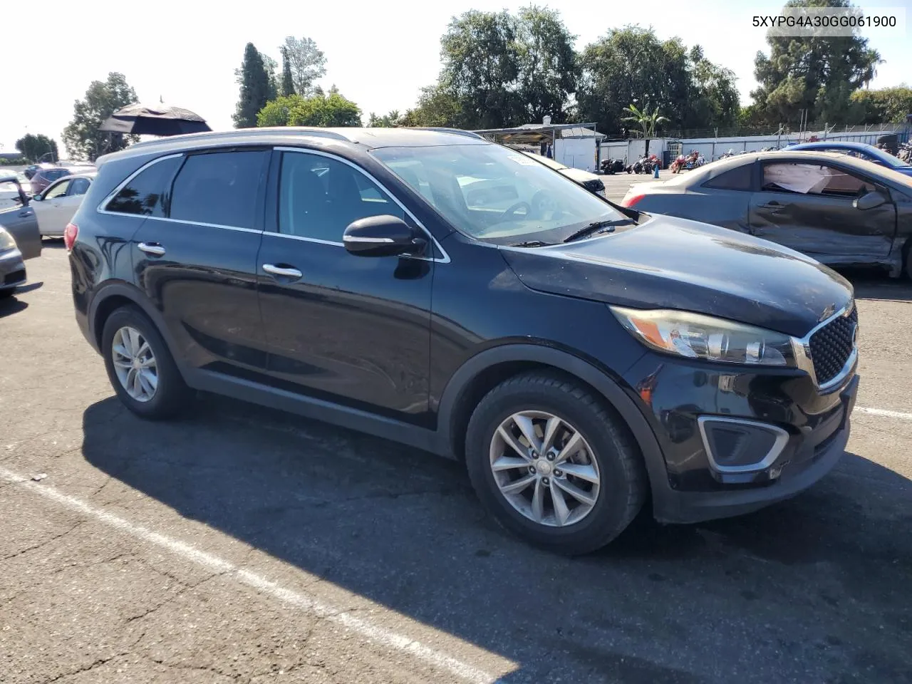 2016 Kia Sorento Lx VIN: 5XYPG4A30GG061900 Lot: 70535754