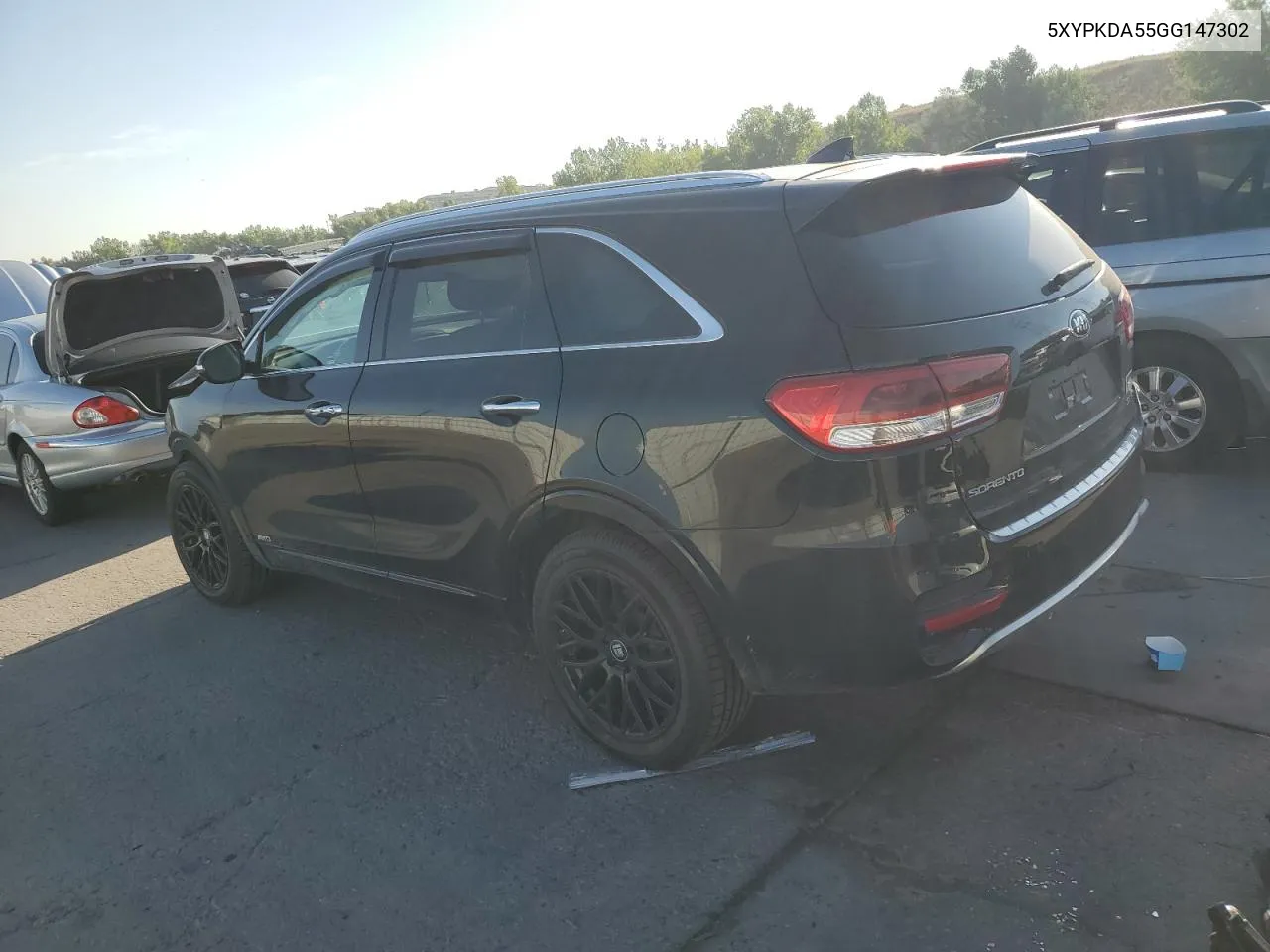 5XYPKDA55GG147302 2016 Kia Sorento Sx