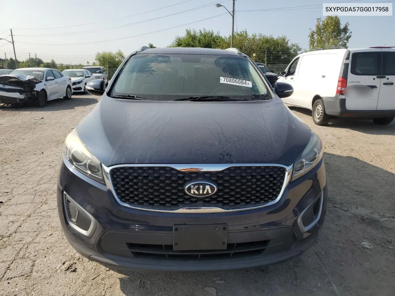 5XYPGDA57GG017958 2016 Kia Sorento Lx