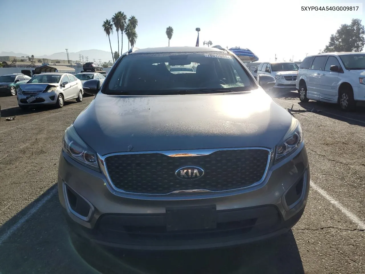 2016 Kia Sorento Lx VIN: 5XYPG4A54GG009817 Lot: 70817394