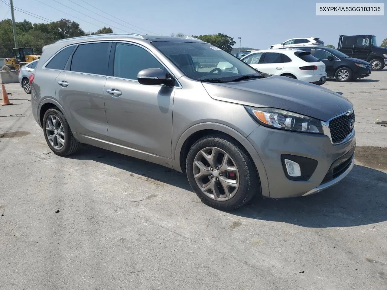 5XYPK4A53GG103136 2016 Kia Sorento Sx