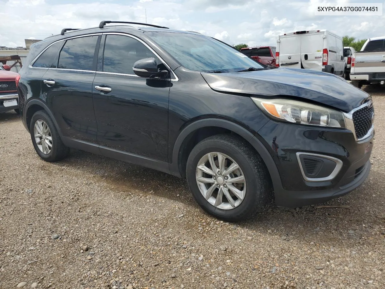 2016 Kia Sorento Lx VIN: 5XYPG4A37GG074451 Lot: 71379374