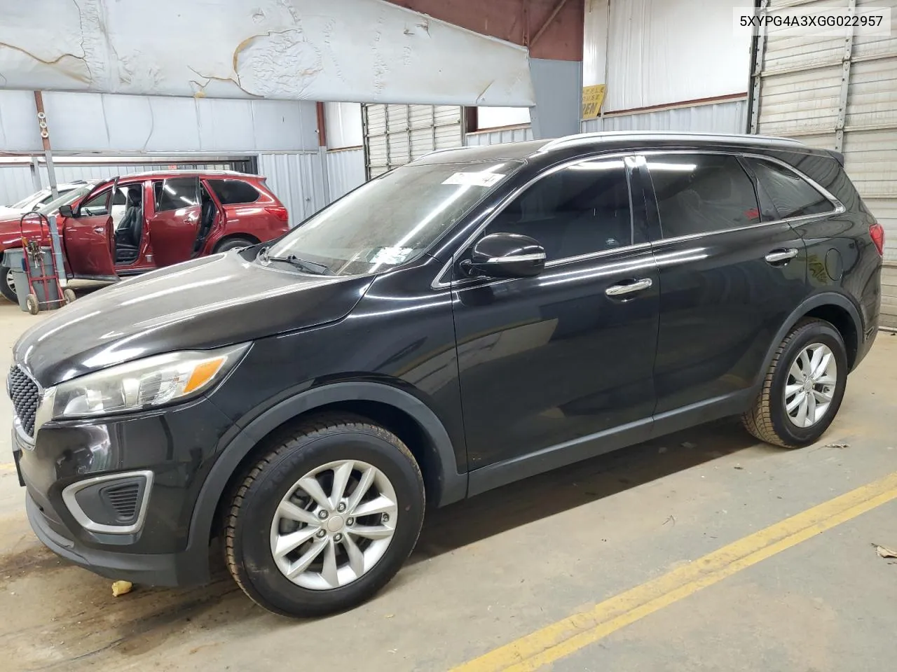 2016 Kia Sorento Lx VIN: 5XYPG4A3XGG022957 Lot: 71420094